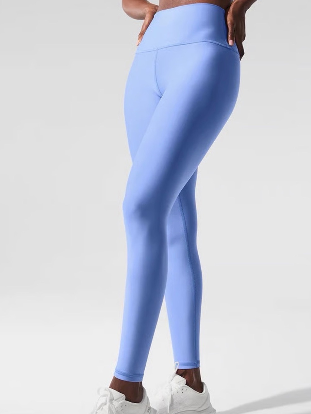 ALO Yoga High Waist Legging Crystal Clear Blue L